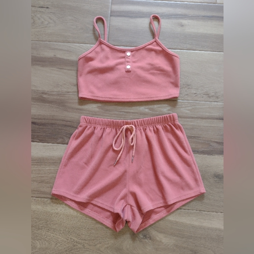 Pink Women's Sleepwear Set